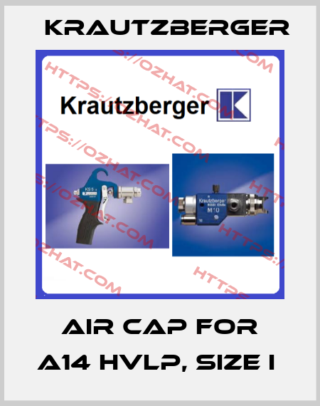 Air cap for A14 HVLP, Size I  Krautzberger
