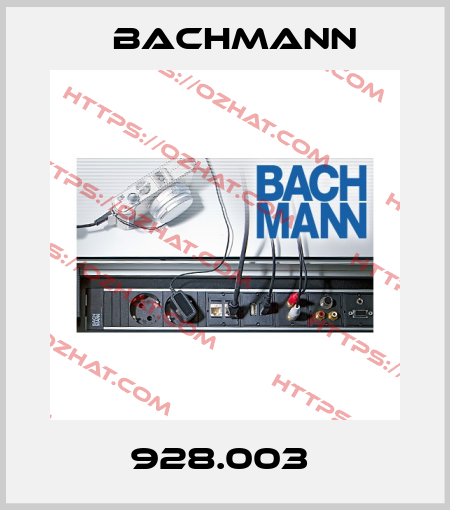 928.003  Bachmann