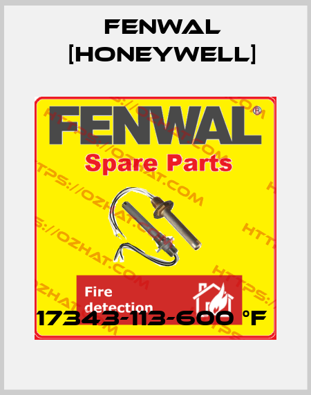 17343-113-600 °F  Fenwal [Honeywell]