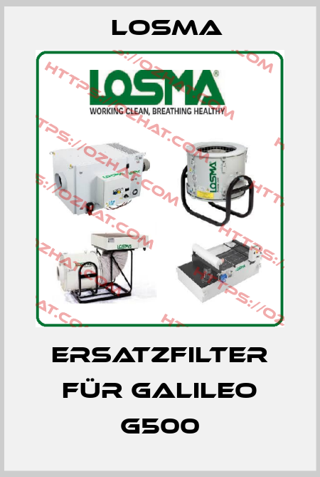 Ersatzfilter für Galileo G500 Losma