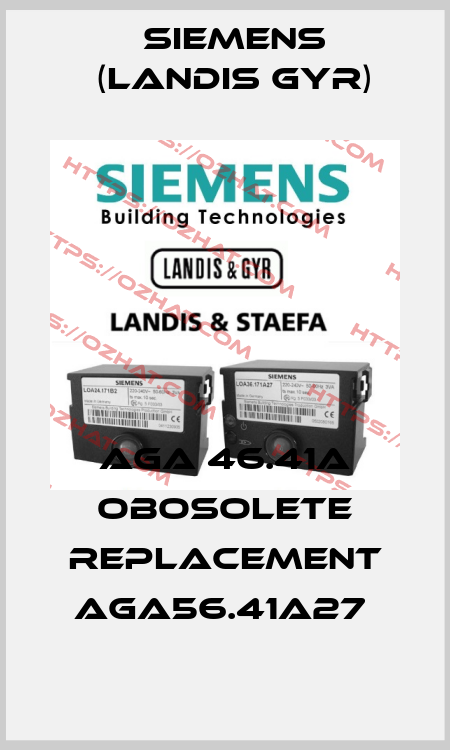 AGA 46.41A obosolete replacement AGA56.41A27  Siemens (Landis Gyr)