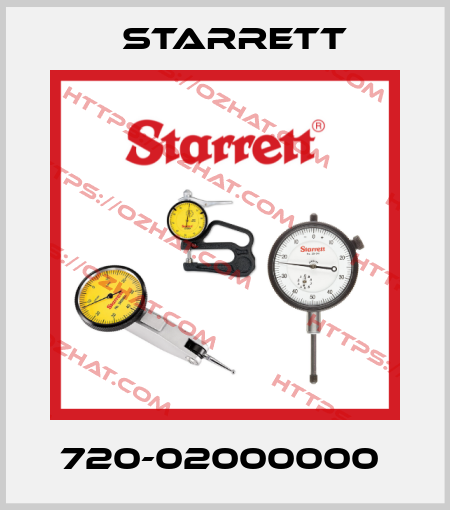 720-02000000  Starrett