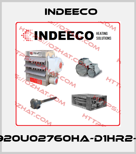 [920U02760HA-D1HR2-1] Indeeco