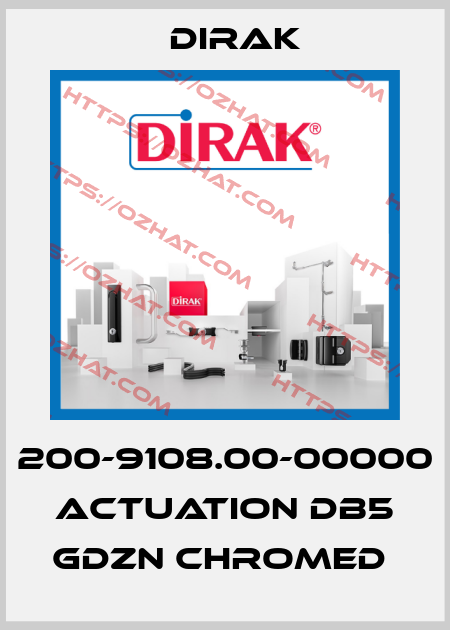 200-9108.00-00000 Actuation Db5 GDZn chromed  Dirak