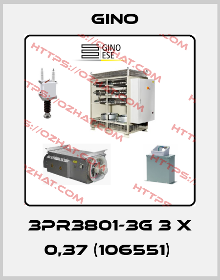 3PR3801-3G 3 x 0,37 (106551)  Gino