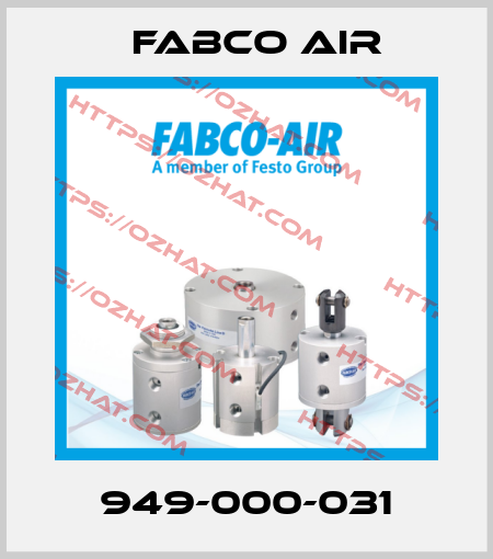949-000-031 Fabco Air