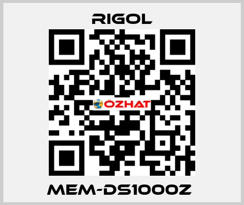 MEM-DS1000Z  Rigol