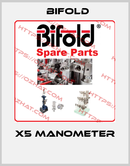 X5 Manometer  Bifold