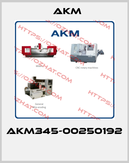 AKM345-00250192  Akm