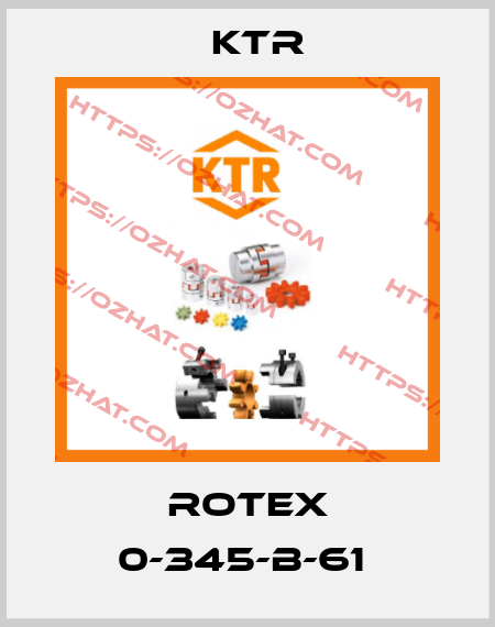 Rotex 0-345-B-61  KTR