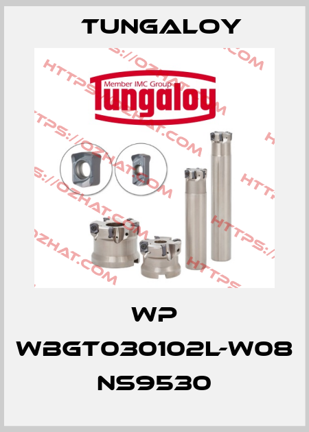 WP WBGT030102L-W08 NS9530 Tungaloy