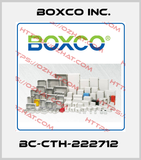 BC-CTH-222712  BOXCO Inc.