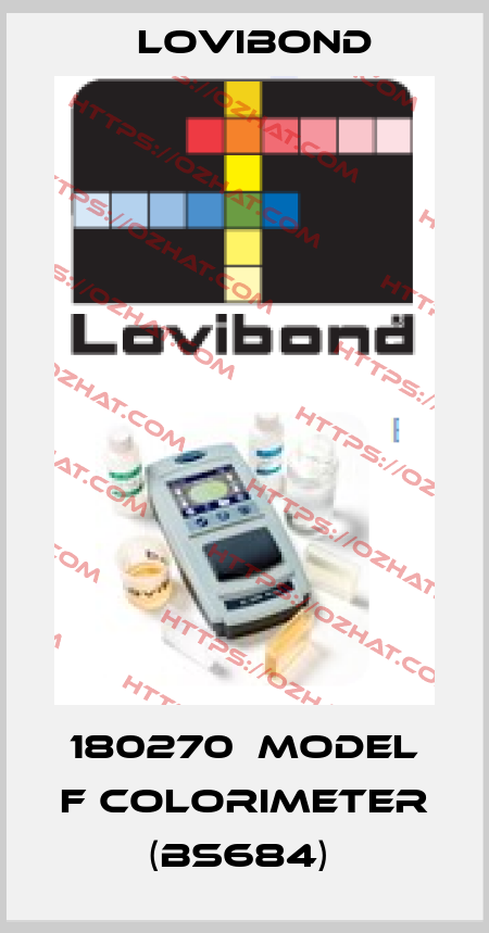 180270  MODEL F COLORIMETER (BS684)  Lovibond