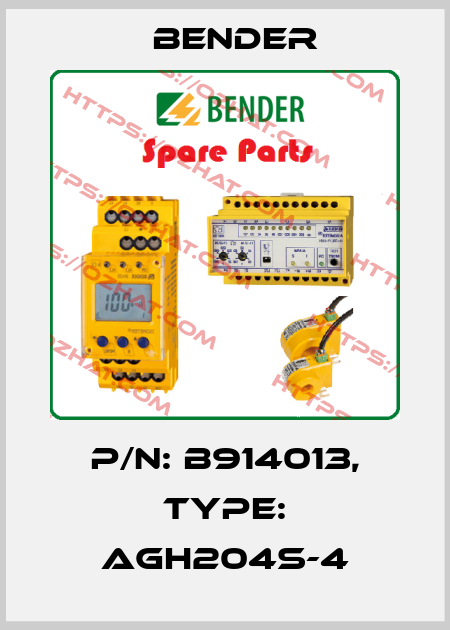 p/n: B914013, Type: AGH204S-4 Bender