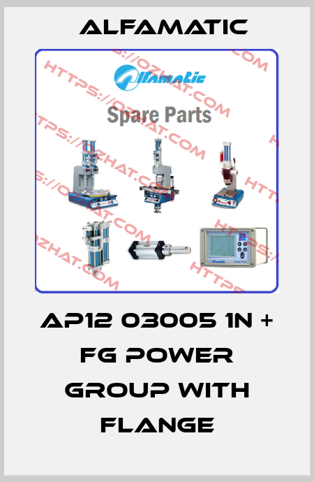 AP12 03005 1N + FG power group with flange Alfamatic