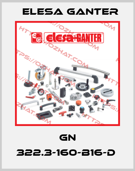 GN 322.3-160-B16-D  Elesa Ganter