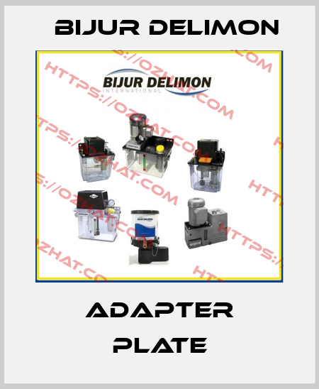 Adapter plate Bijur Delimon