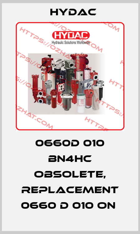 0660D 010 BN4HC obsolete, replacement 0660 D 010 ON  Hydac
