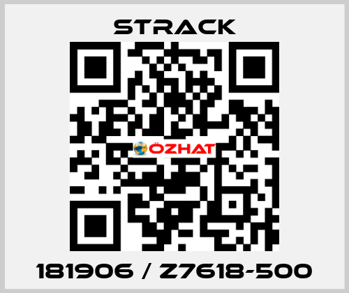 181906 / Z7618-500 Strack