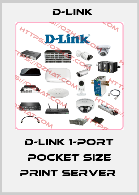 D-Link 1-Port Pocket Size Print Server  D-Link