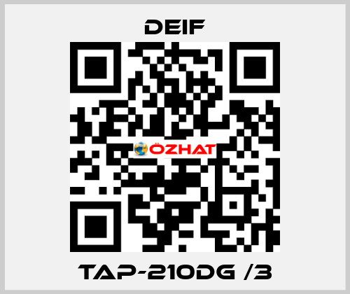 TAP-210DG /3 Deif