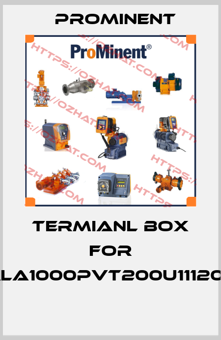 Termianl Box for GALA1000PVT200U1112000  ProMinent