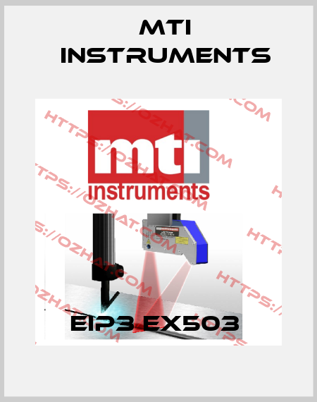 EIP3 EX503  Mti instruments