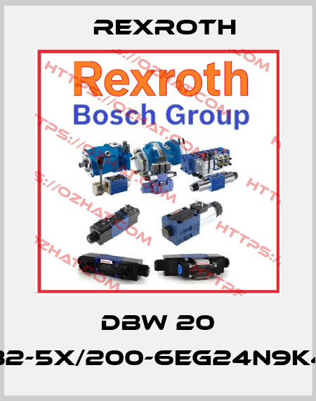 DBW 20 B2-5X/200-6EG24N9K4 Rexroth