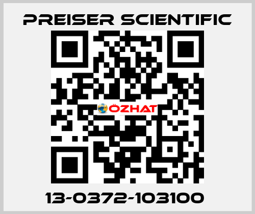 13-0372-103100  Preiser Scientific