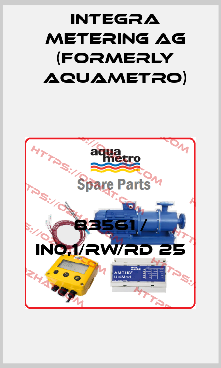 83561 / IN0,1/RW/RD 25 Integra Metering AG (formerly Aquametro)