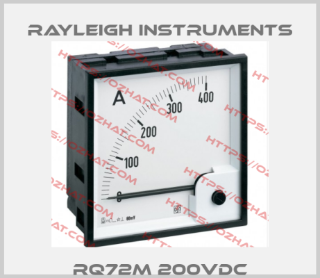 RQ72M 200VDC Rayleigh Instruments