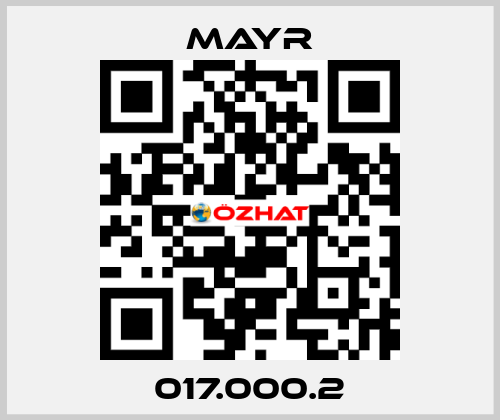 017.000.2 Mayr