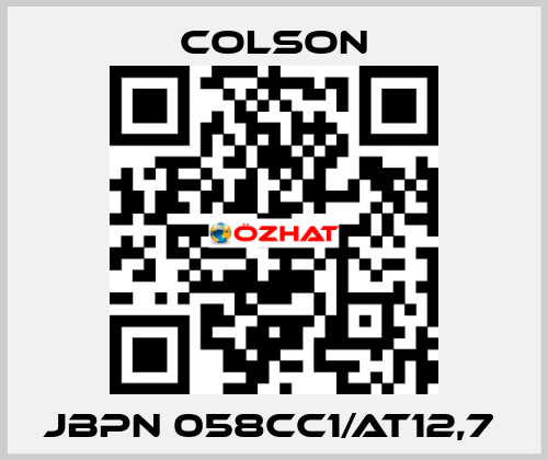 JBPN 058CC1/AT12,7  Colson