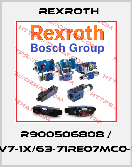 R900506808 / PV7-1X/63-71RE07MC0-16 Rexroth