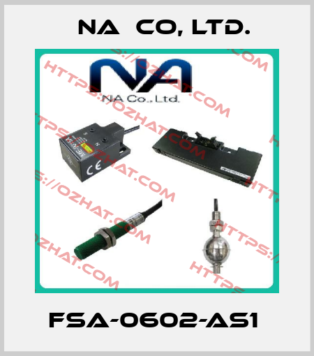FSA-0602-AS1  NA  Co, Ltd.