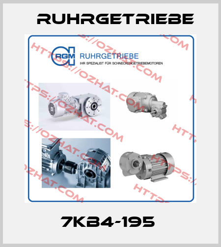 7KB4-195  Ruhrgetriebe