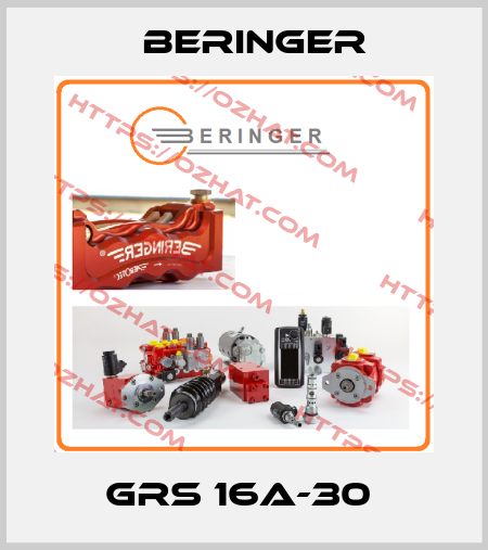 GRS 16A-30  Beringer