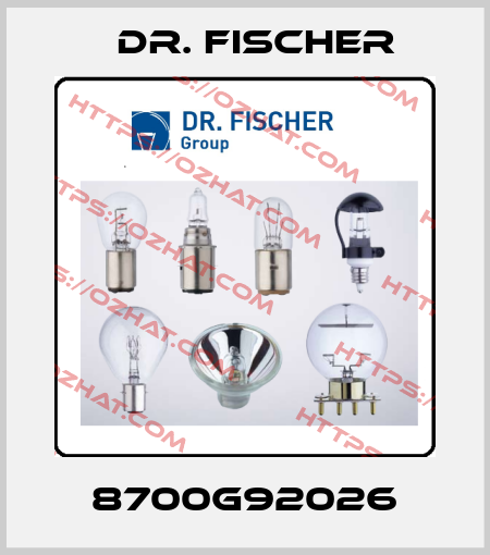 8700G92026 Dr. Fischer