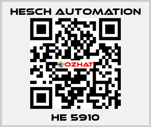 P/N: 5910 00 Type: HE 5910 Hesch