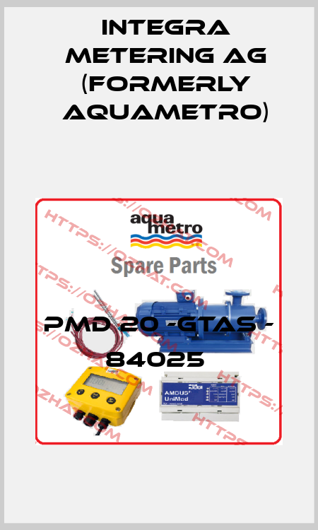 PMD 20 -GTAS - 84025  Integra Metering AG (formerly Aquametro)
