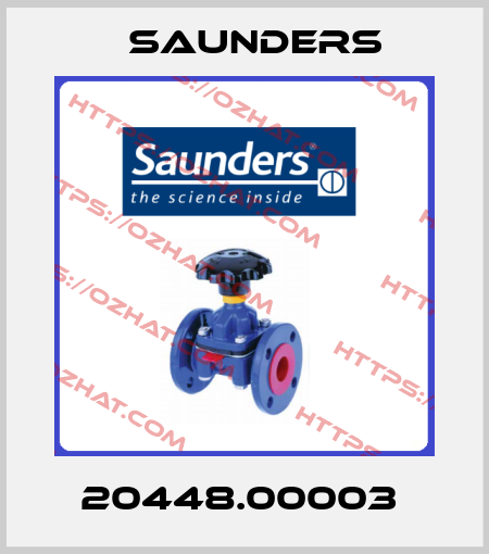 20448.00003  Saunders