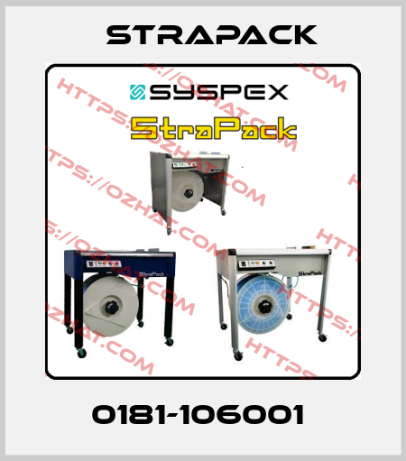 0181-106001  Strapack