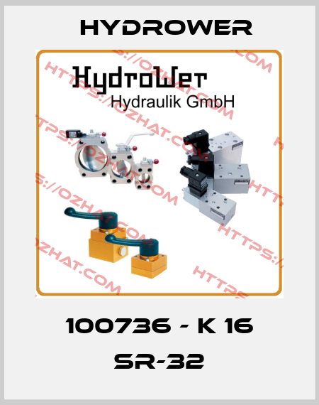 100736 - K 16 SR-32 HYDROWER