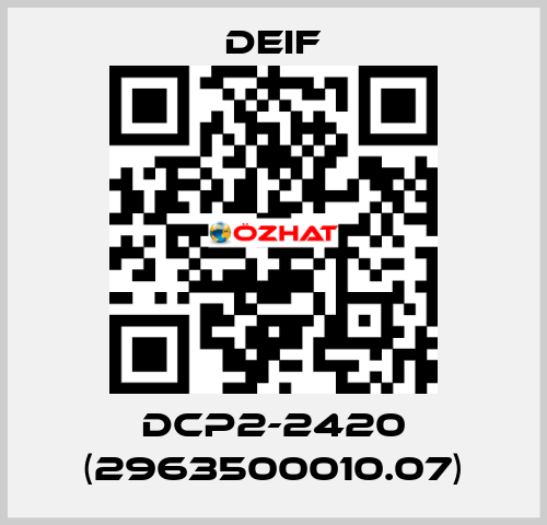 DCP2-2420 (2963500010.07) Deif