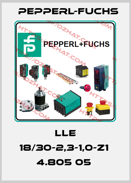 LLE 18/30-2,3-1,0-Z1  4.805 05  Pepperl-Fuchs