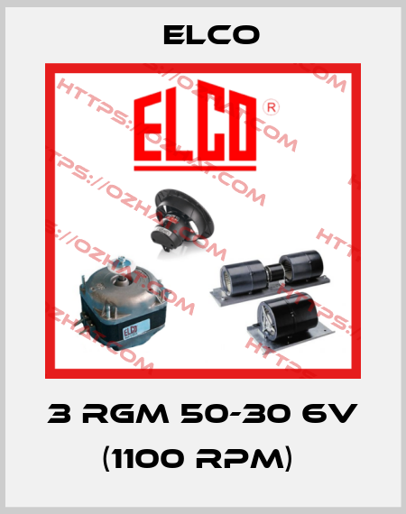3 RGM 50-30 6V (1100 rpm)  Elco