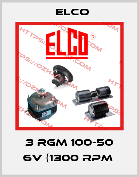 3 RGM 100-50 6V (1300 rpm  Elco