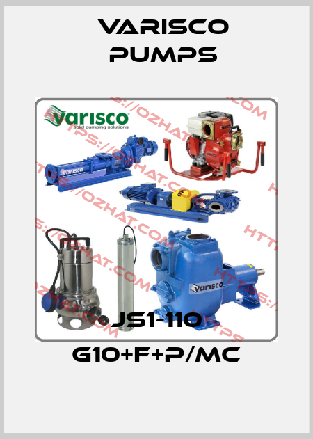 JS1-110 G10+F+P/MC Varisco pumps