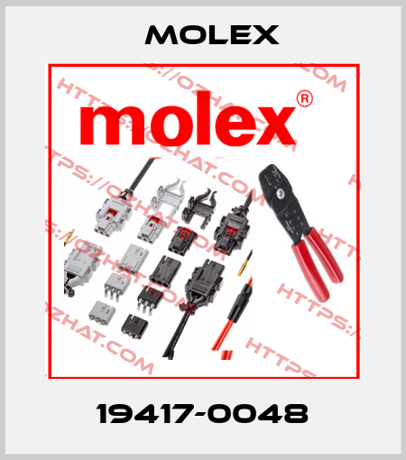 19417-0048 Molex