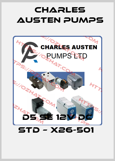 D5 SE 12V DC STD – X26-501  Charles Austen Pumps